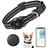Vebiso GPS Tracker for Dogs (1 Pack), Mini GPS Cat Tracker, Smart Pet Activity Tracker (iOS Only), No Monthly Fee, Compatible with Apple Find My, Anti-Lost, Finder Tag for Vehicles/Pets/Kids/Items
