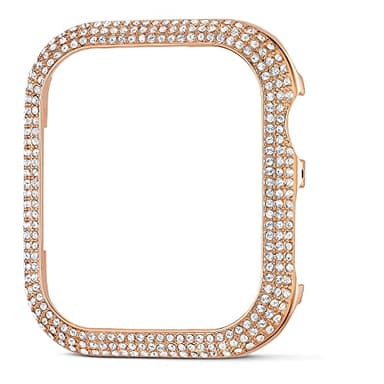 Swarovski Sparkling Smartwatch Case Compatible with Apple Watch Series 4 and 5, 40mm, Rose-Gold Tone
