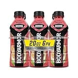 BODYARMOR Sports Drink Sports Beverage, Strawberry Banana, Coconut Water Hydration, Natural Flavors With Vitamins, Potassium-Packed Electrolytes, Perfect For Athletes, 20 Fl Oz (Pack of 6)