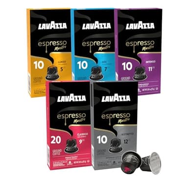 Lavazza Espresso Capsules Compatible with Nespresso Original Machines Variety Pack, 10 Count (Pack of 6)