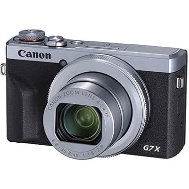 Canon PowerShot G7X Mark III Digital Camera with 4.2x Optical Zoom Lens (Silver)