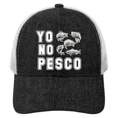 yo no pesco Cute Hats for Mens Fashion Tennis Trucker Caps
