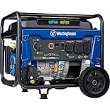 Westinghouse 6500 Watt Dual Fuel Home Backup Portable Generator, Transfer Switch Ready 30A Outlet, RV Ready 30A Outlet, CO Sensor