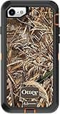 OtterBox DEFENDER SERIES Case for iPhone SE (3rd and 2nd gen) and iPhone 8/7 - Retail Packaging - (BLAZE ORANGE/BLACK/MAX 5 CAMO)