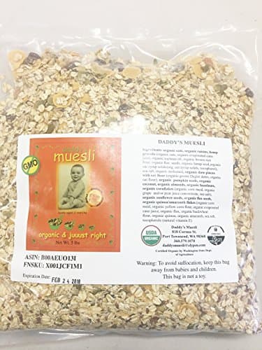 Daddy's Organic Muesli (5lb Bulk Box)
