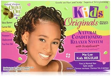 Africa'S Best Kids Organics Organic Conditioning Relaxer System With Scalpguard - No Lye Regular by Africa's Best