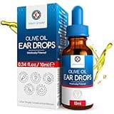Medi Grade Ear Wax Removal Drops, 0.34 Fl Oz - Dissolves and Removes Ear Wax with 100% Natural Ingredients - Safe and Effective Ear Drops for Wax Removal - Gentle Ear Wax Remover