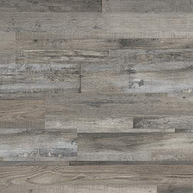 MSI Hampstead 6 in. x 48 in. Glue Down Luxury Vinyl Plank Flooring – Boardwalk Gray | Dark Gray Wood Look, 2MM Thick, 12MIL Wear Layer, 36 Sq. Ft.