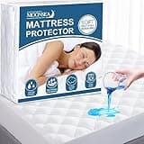 Moonsea Waterproof Three Quarter Mattress Pad, RV Short Full, 48x75 Inch, White