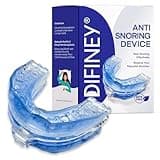Difiney Anti Snoring Device: FDA-Cleared Anti Snoring Mouthpiece Mouth Guard - Effective Anti Snore Solution for Men and Women to Reclaim Peaceful Sleep (Blue)