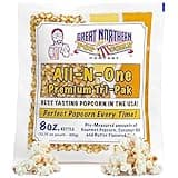 8oz Popcorn Machine Popcorn Packets - All-in-One Movie Theater Style Popcorn Kernels, Salt, and Oil Packs by Great Northern Popcorn (24 Case)