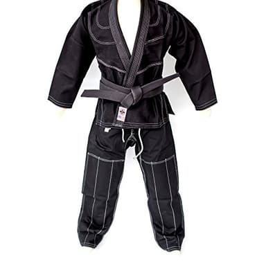 Victorbudo USA Brazilian Jiu Jitsu Gi BJJ Gi 550 GSM Hemp Cotton Blend Jiu Jitsu gi Black Grappling gi Uniform