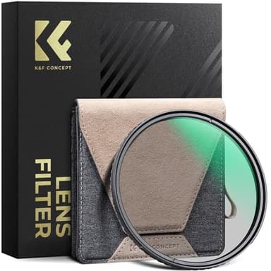 K&F CONCEPT 82mm Circular Polarizers Filter Super Slim with 36 Multi-Layer Coatings, High Definition Circular Polarizing Filter (CPL) Camera Lens Filter (Nano-X PRO Series)