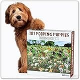 Funwares Original 101 Pooping Puppies - Hilarious 1000 Piece Jigsaw Puzzle - Perfect White Elephant Gag Gift - Funny Dog Pooping Puzzle for Adults and Kids