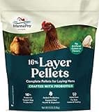 Manna Pro Layer 16% with Probiotic Pellets | High in nutrients | 8 LB