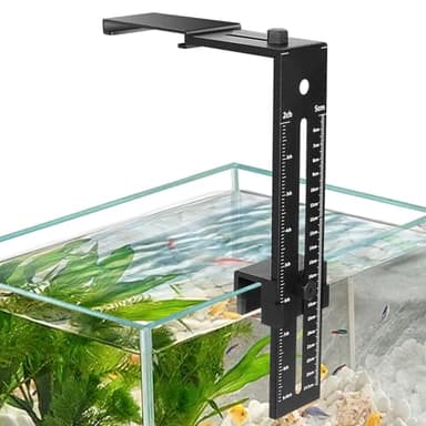 hygger Aquarium Light Clip Holder (for HG-978) (1), Aquarium Fish Tank Light Riser/Holder/Bracket/Stand/Mount