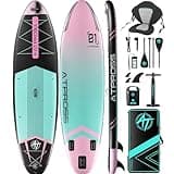 ATPROSS 11'6"x35" Inflatable Stand Up Paddle Board with Kayak Seat, Premium SUP Paddle Boards for Adults, 450lbs Extra Wide Blow up Paddle Boards for Yoga Fishing Paddle Board