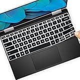 Keyboard Cover for 13.4 Inch New Dell XPS 13 7390 2-in-1 2021 2020 Laptop Model US Layout Keyboard Protective Cover Skin(Not Fit The 13.3" XPS 7390 Model) -Black