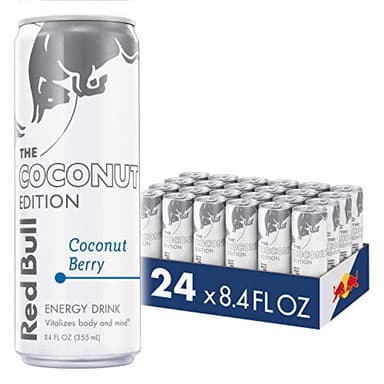 Red Bull Energy Drink, Coconut Berry, 8.4 Fl Oz, Pack of 24