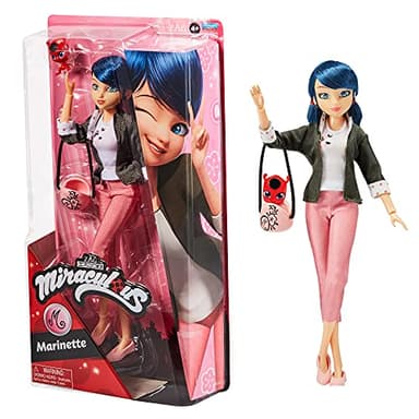 Miraculous: Tales of Ladybug & Cat Noir - Marinette 26cm Fashion Doll with Accessories (Bandai)