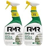 RMR-86 Instant Mold and Mildew Stain Remover Spray - Scrub Free Formula, 2 Pack - 32 oz.