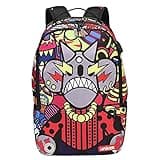 UNIKER Graffiti School Backpack for Teen Boys, 15.6 Inch Laptop Backpack with USB Charging Port, College Backpack with Reflective Straps for Safety