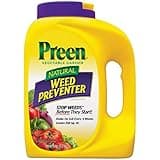 Preen Natural Vegetable Garden Weed Preventer - 5 lb. Bottle - Covers 250 sq. ft.