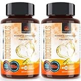 Kroppssund Tocotrienols 800mg Supplement | Rich in Vitamin E Tocotrienols | Cardiovascular, Antioxidant, Cellular Energy Production - 120 Liquid Capsules