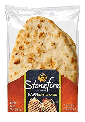 Stonefire Garlic Naan Bread, 8.8 oz 2 CT
