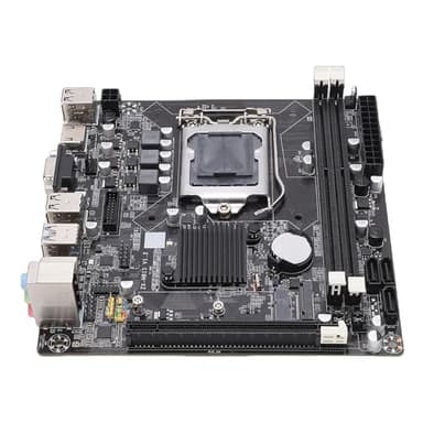 YUEHISY H81 LGA 1150 Gaming Motherboard, Mini ITX Support Core i3 i5 i7 E3 V3, DDR3, M.2 NVMe Slot, SATA 6Gb / s, PCI Express x16, VGA HDMI
