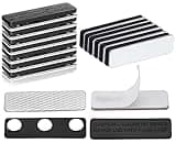 Blackout Blind Accessory - 12 Pair Magnetic Closure with Adhesive for Blackout Curtains,Curtain Magnets Closure for Window Shade and Curtains