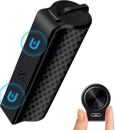 128G Magnetic Voice Recorder with AI-Intelligent Triple Noise Reduction,35 Days Continuous Recording Device,Voice Activated Audio Recorder,Digital Voice Recorder for Meetings/Interviews/Classroom…