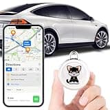 GPS Tracker for Vehicles,Mini Portable Car GPS Tracker,Full Global Coverage Location GPS Tracker for Kids,Dogs,No Subscription Required/No Monthly Fee/No SIM Card Required