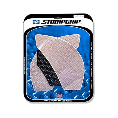 STOMPGRIP Icon Tank Grips (CLEAR) for 13-23 KAWASAKI ZX636