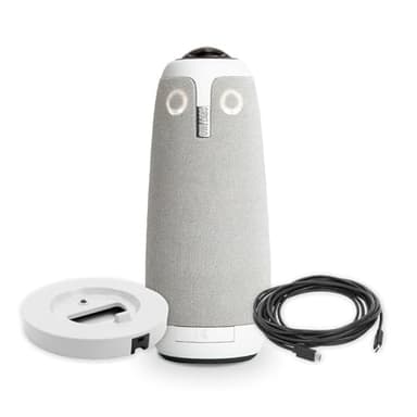 Meeting Owl 3 Premium Pack: 360-Degree, 1080p HD Smart Video Conference Camera, Microphone, and Speaker (Automatic Speaker Focus & Smart Zooming and Noise Equalizing)