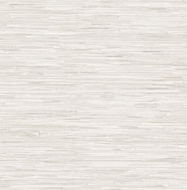NuWallpaper Cream Vinyl Grassweave Peel & Stick Wallpaper, NUS2875
