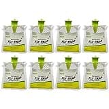 RESCUE! Outdoor Disposable Hanging Fly Trap - 8 Traps