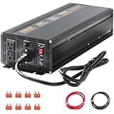 VEVOR 2500W Sump Pump Battery Backup with LCD, Automatically Shifts to Inverter Power Ensuring Uninterrupted Operation, Essential for Emergencies & Power Failures