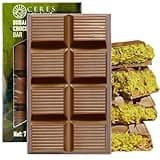Crispy Dubai Chocolate Bar. 7 oz Kunafa Chocolate Bar with Pistachio Filling, Gourmet Knafeh Chocolate