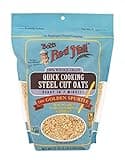 Bob's Red Mill Quick Cooking Steel Cut Oats Golden Spurtle, 22 OZ (Pack of 3)