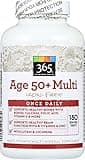 365 Everyday Value, Age 50+ Multi Iron-Free, 180 ct