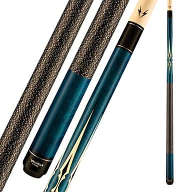Viking Valhalla 200 Series 2 Piece 58” Pool Cue Stick with Irish Linen Wrap (19oz, VA231)