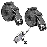 Golf Trolley Cart Bag Straps Webbing Fastener Belt Repalcement & Quick Release Buckle Sleeping Bag Strap - Adjustable & Durable Luggage Suitcase Bag Straps Christmas Tree Straps for Storage