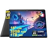 HP Spectre x360 2-in-1 Laptop for Creator Designer Business Professional 16" 2.8K OLED Touch Intel 16-core Ultra 7 155H (Up to 11 Tops) 32GB RAM 1TB SSD Geforce RTX 4050 Win11 ICP Hub w/Copilot AI PC