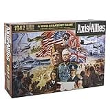 Avalon Hill Axis & Allies 1942 Second Edition WWII Strategy Board Game, with Extra Large Gameboard, Ages 12 and Up, 2-5 Players