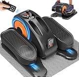 Under Desk Elliptical Machine for Home Use - Portable Seated Ellipse Leg Exerciser for Seniors
