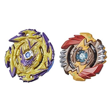 Beyblade Burst Surge Speedstorm Spear Valtryek V6 and Regulus R6 Spinning Top Dual Pack - 2 Battling Game Top Toy for Kids Ages 8 and Up