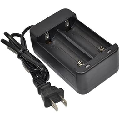BTBAI 26650 Battery Charger AC Wall Dual Twin Double Channel Universal for 3.2V/3.6V/3.7V li-ion 22650 Rechargeable s1a
