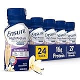 Ensure High Protein Vanilla Nutrition Shake With Fiber | 24 Pack