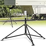 BuyGoe Fifth Wheel Tripod Stabilizer, Heavy Duty King Pin Tripod Stabilizer Jack from 33.86 inch to 53.15 inch, Max 7000 lb Load Capacity for 5th Wheel Trailer RV, Trailers(NO Block Pads Including)